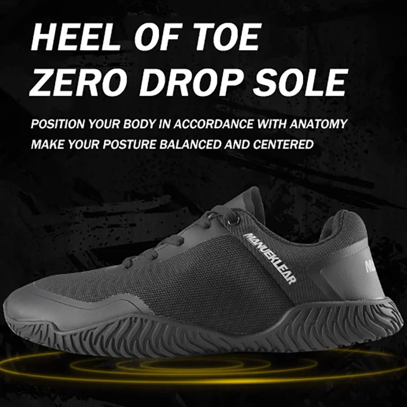 Zapatillas MANUEKLEAR Barefoot Unisex Para Entrenamiento y Deporte Talla 36-47